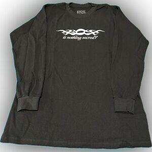 Men’s Jeremy Zucker Is Nothing Sacred? Waffle Knit Long-sleeve Tee - XXL